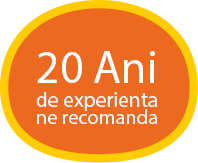 20 de ani de experiență ne recomandă